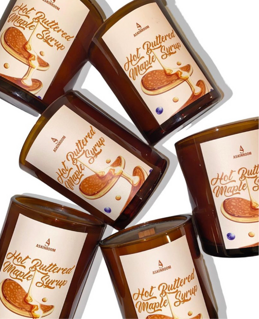 Hot Buttered Maple Syrup Candle